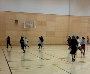 2015年12月17日のバスケットボール練習2