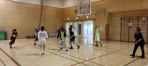 2023年10月18日の本町BBCバスケットボール練習