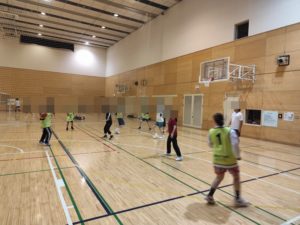 2025年6月11日の本町BBCバスケットボール練習