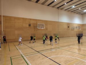 2025年9月18日の本町BBCバスケットボール練習