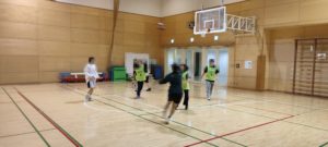 2023年12月14日の本町BBCバスケットボール練習