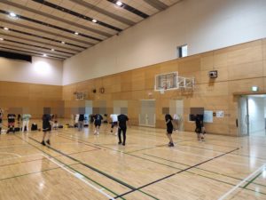 2025年5月8日の本町BBCバスケットボール練習