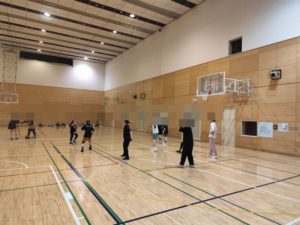 2025年5月15日の本町BBCバスケットボール練習