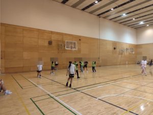 2025年6月23日の本町BBCバスケットボール練習